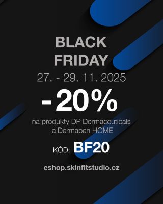 BLACK FRIDAY je tady a s ním i naše největší sleva roku – 20 % na našem eshopu - eshop.skinfitstudio.cz. Od 27. do 29. 11....